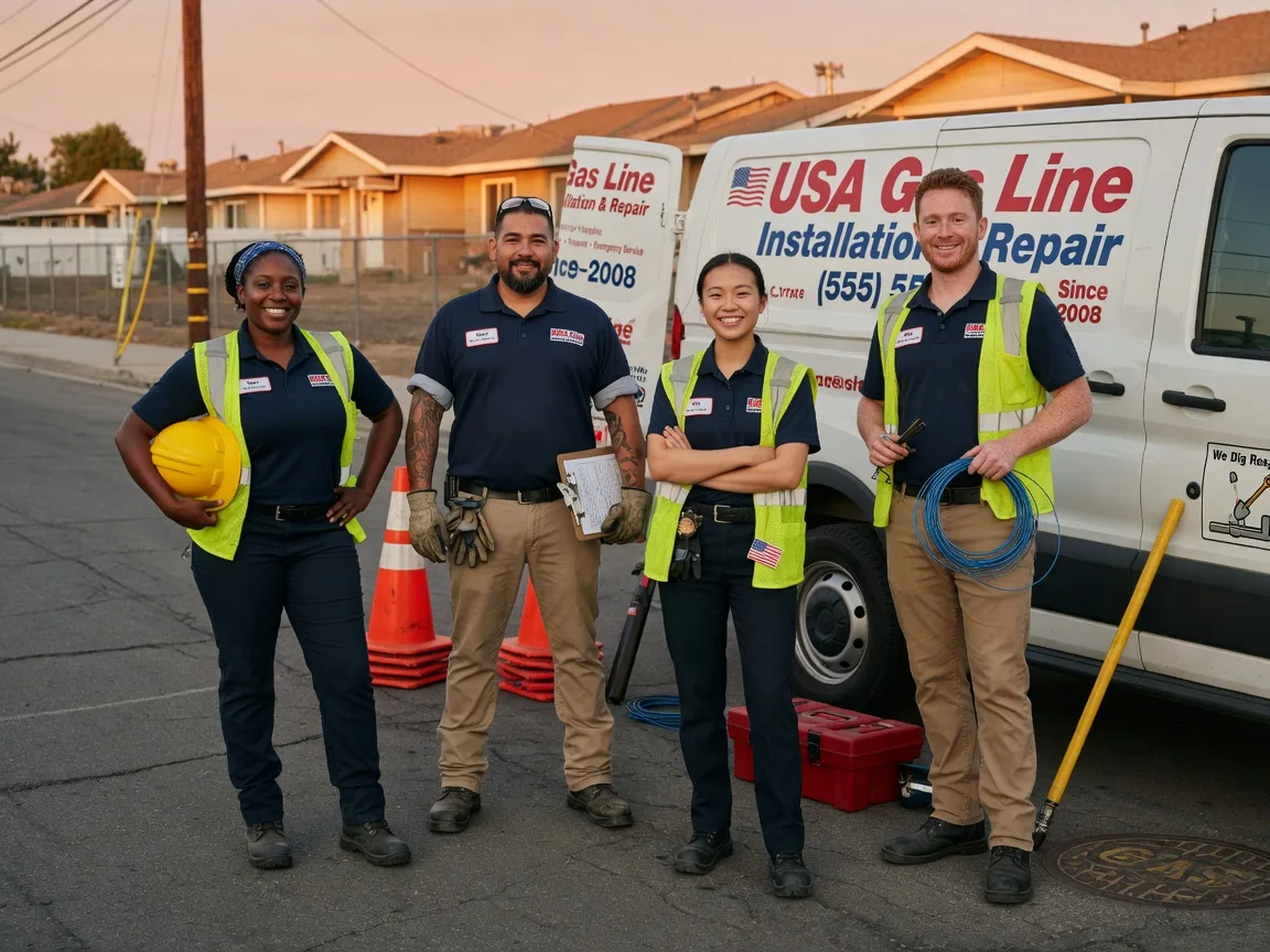 Gas Line Installation company in Saltillo, PA
